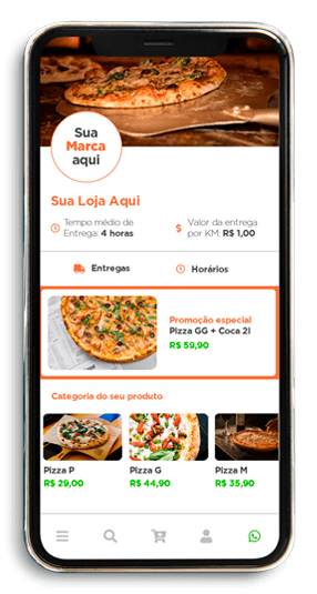 Com entrega gratuita, Pizzaria Dias lança aplicativo de Delivery